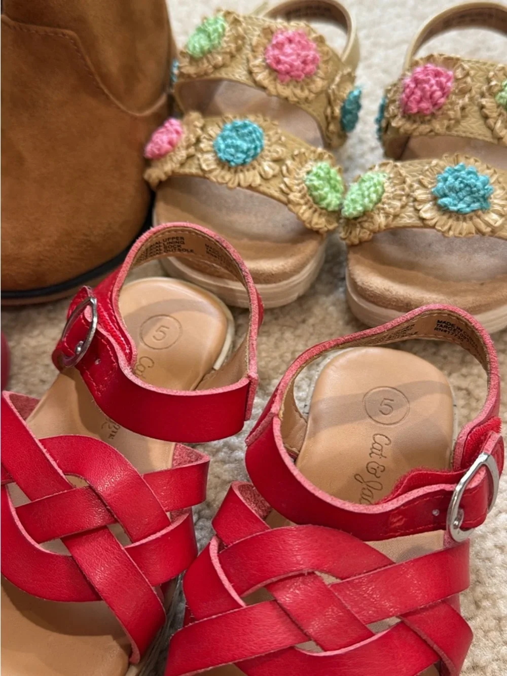 Adorable toddler shoe bundle -size 5